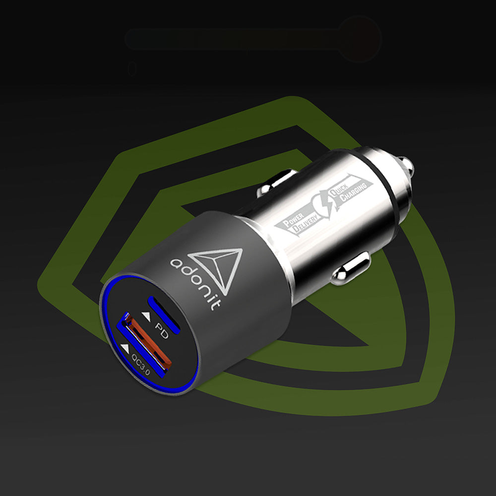 adonit-fast-car-charger-24w-usb-c-auto-ladeger-t image 3
