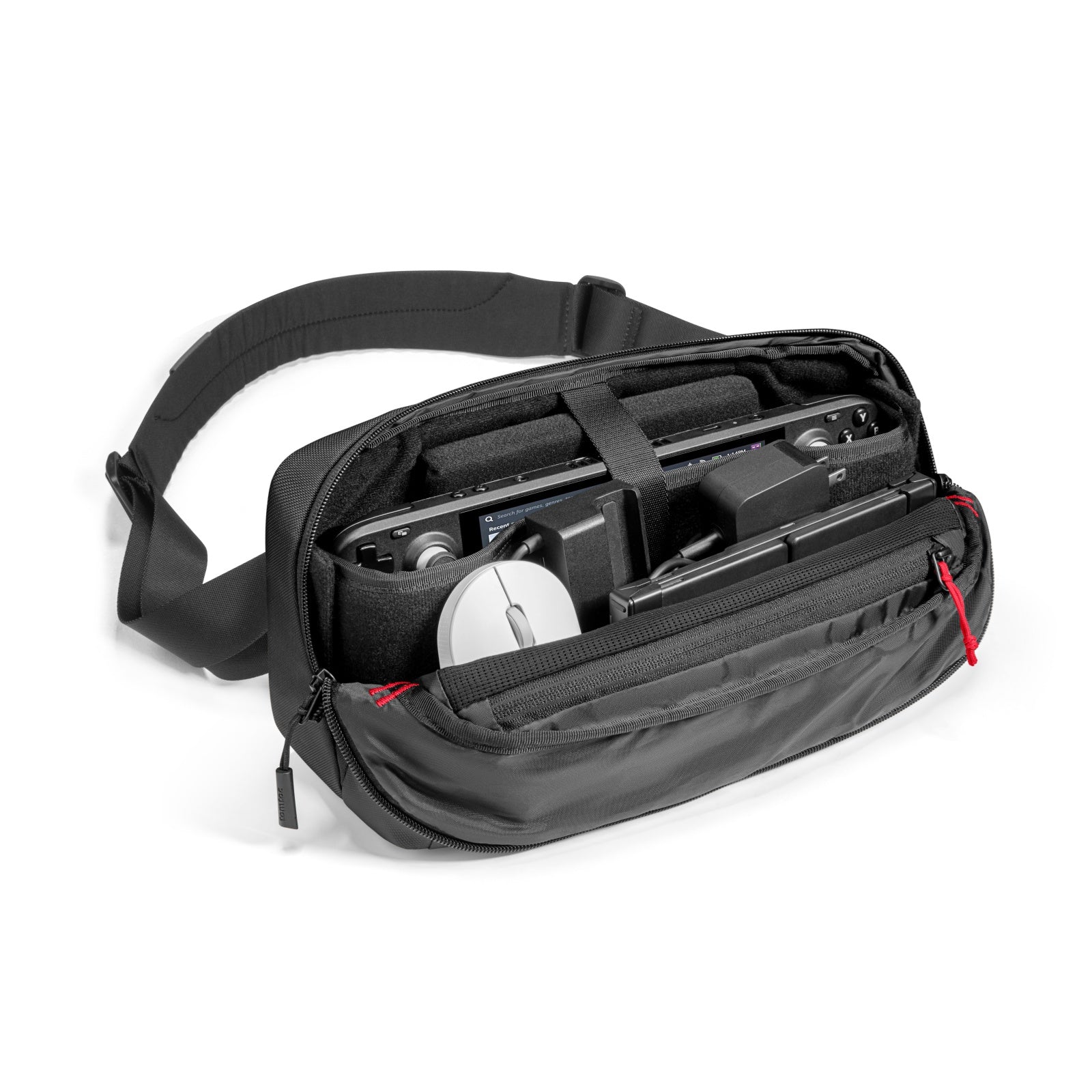 tomtoc-arccos-g47-reisetasche-f-r-steam-deck-oled-rog-ally-legion-go-playstation image 2