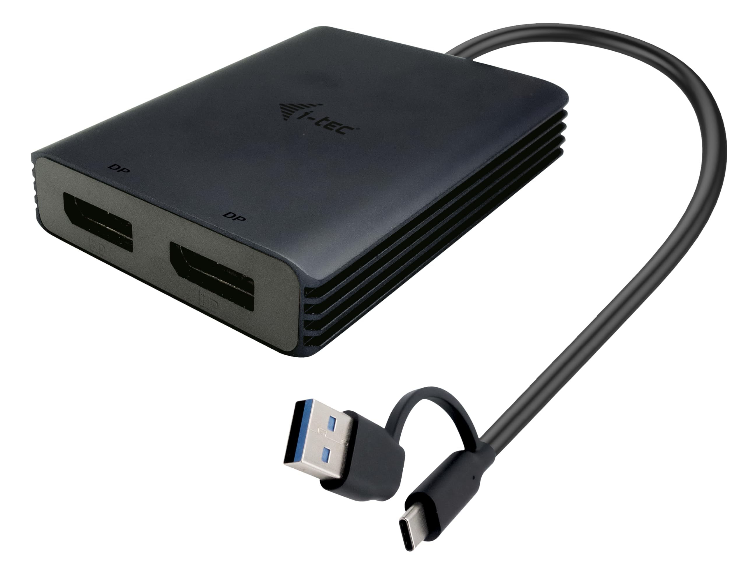 i-tec-cadual4kdp-videoadapter-usb-c-stecker-zu-displayport-buchse-dual-4k image 1