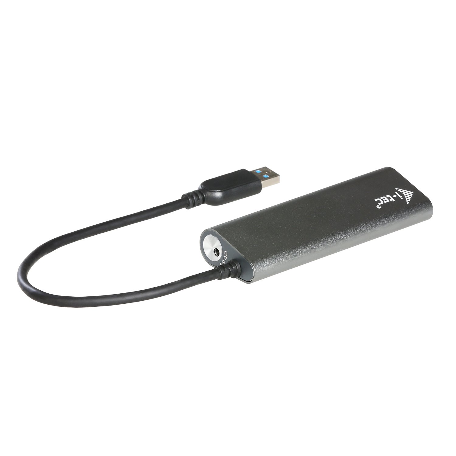 i-tec-usb-3-0-metal-charging-hub-4-port-mit-netzadapter-aluminium-design-5-gbps- image 3