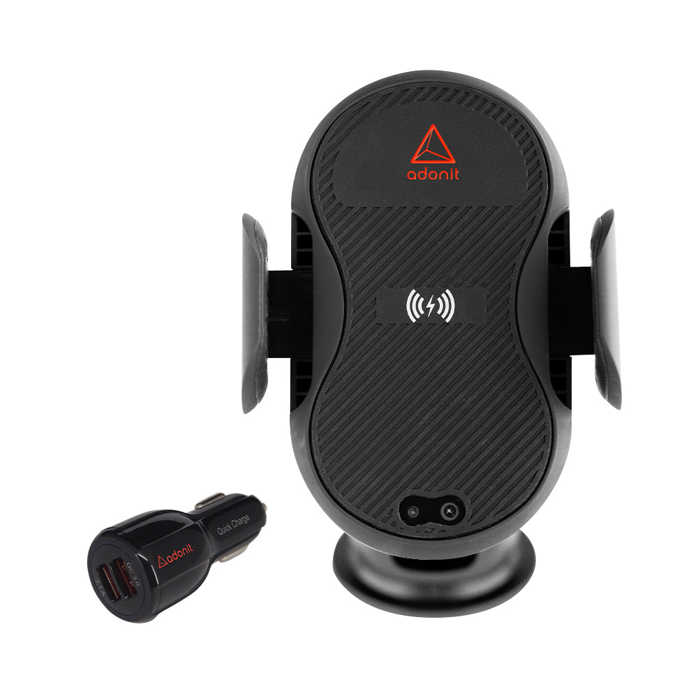 adonit-auto-clamping-wireless-car-charger-qc3-0-adapter-qi-ladeger-t-mit-automat image 1