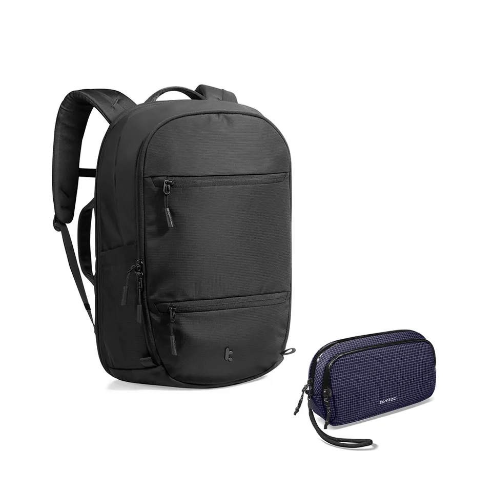 tomtoc-urban-travel-duo-pro-urbanex-t77-laptop-rucksack-32l-light-t12-elektronik image 1