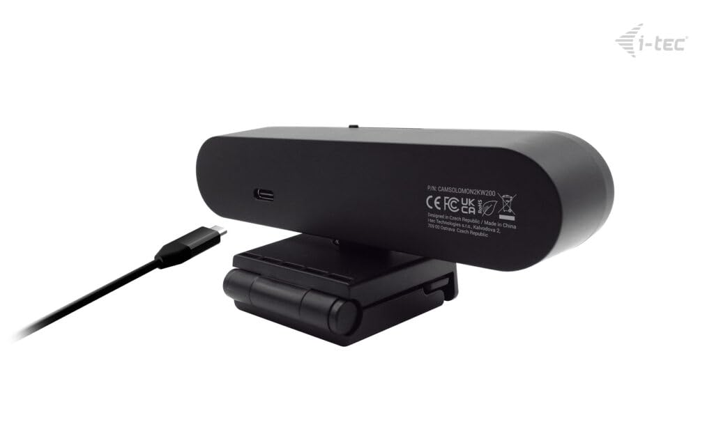 i-tec-solomon-wh200-webcam-2k-windows-hello-hochwertiges-mikrofon-datenschutzabd image 3
