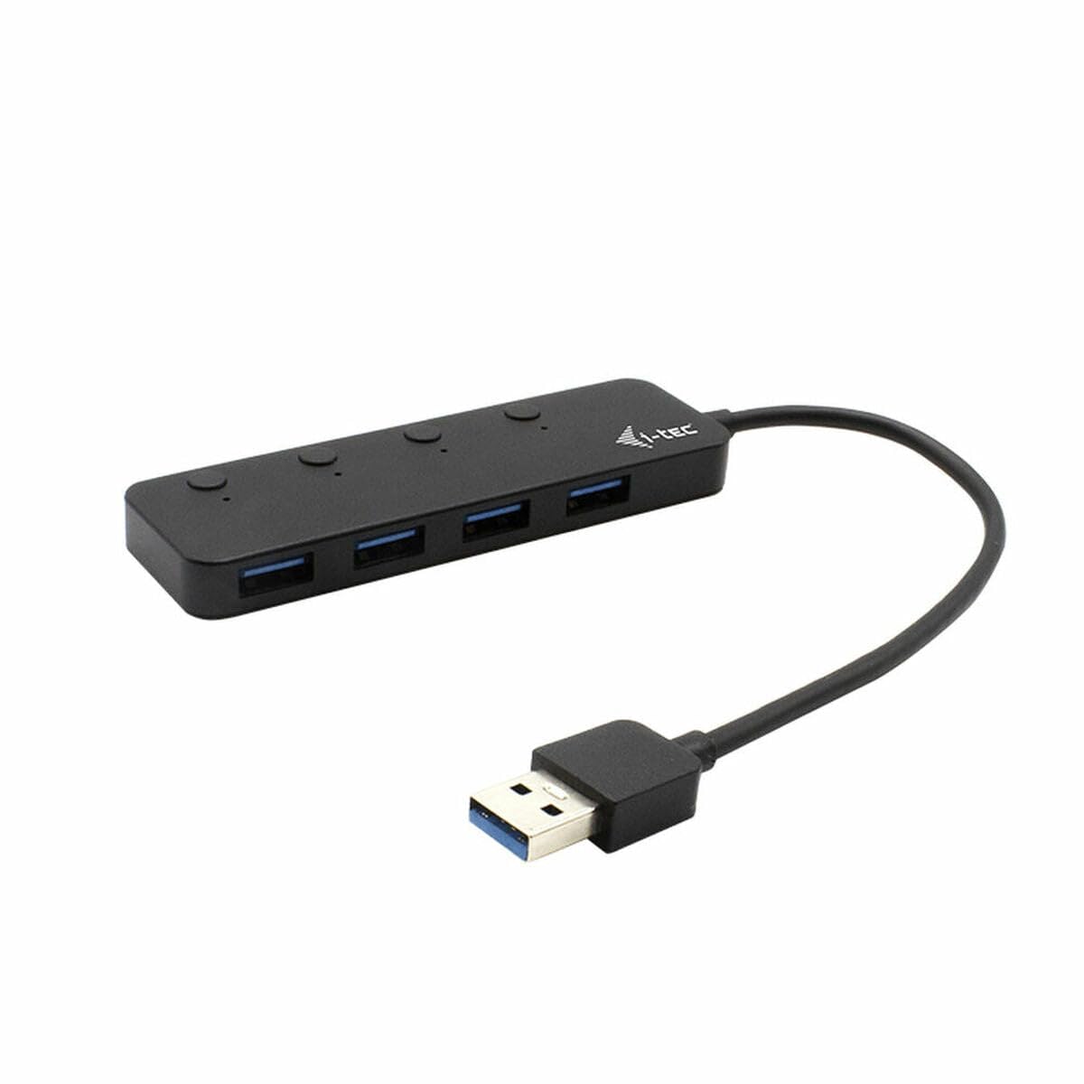 i-tec-usb-3-0-metall-hub-4-port-4-port-usb-hub-aus-metall-kompakt-und-robust image 1