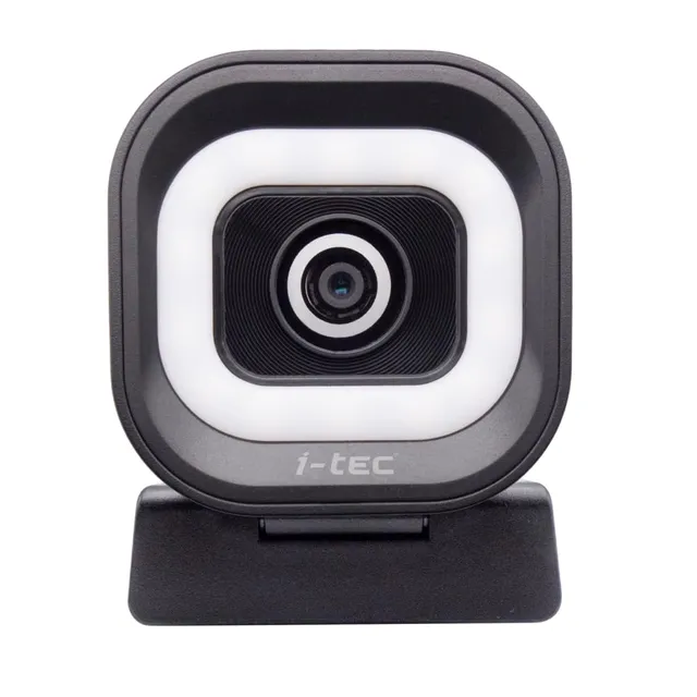 i-tec-solomon-700-stream-4k-webcam-mit-led-ringlicht-pdaf-autofokus-und-zwei-mik image 1