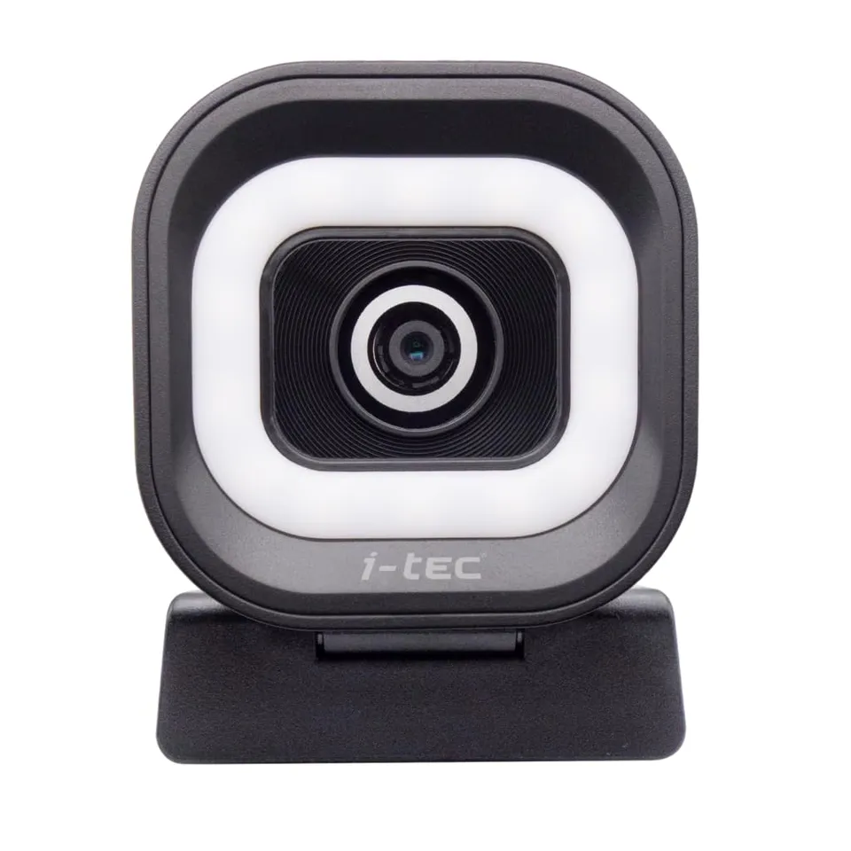 i-tec-solomon-700-stream-4k-webcam-mit-led-ringlicht-pdaf-autofokus-und-zwei-mik image 1