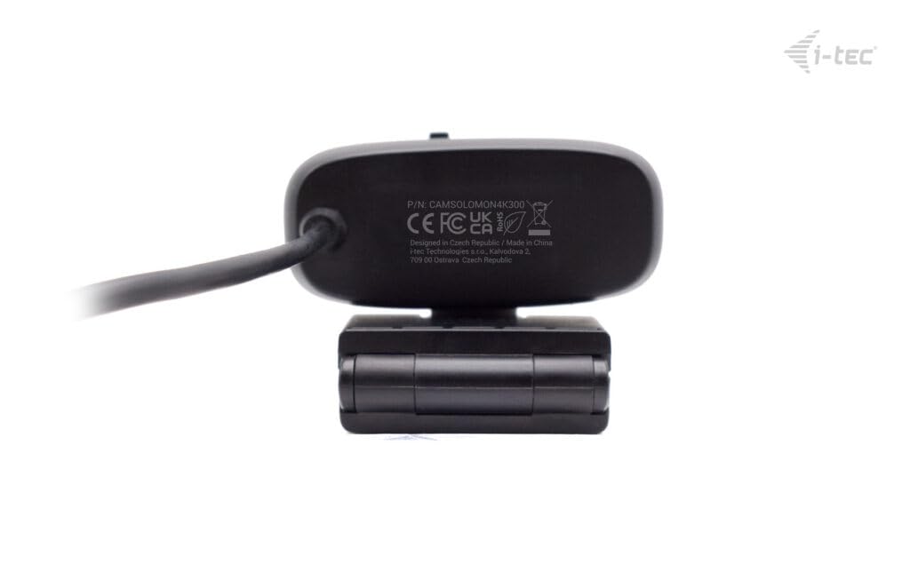 i-tec-solomon-300-webcam-4k-weiter-92-sichtwinkel-fester-fokus-datenschutzabdeck image 3