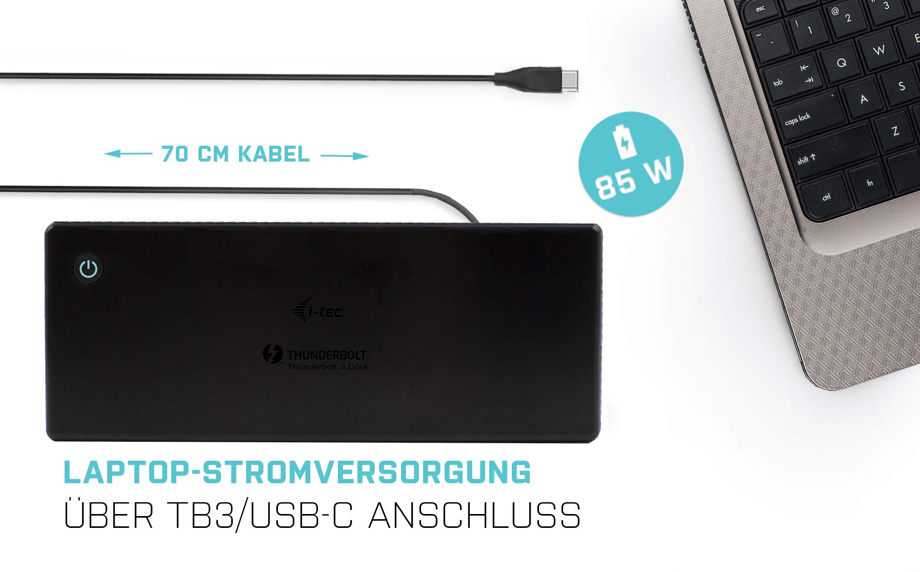 i-tec-thunderbolt-3-usb-c-dockingstation-2x4k-1x8k-mit-85w-stromversorgung-2x-di image 5