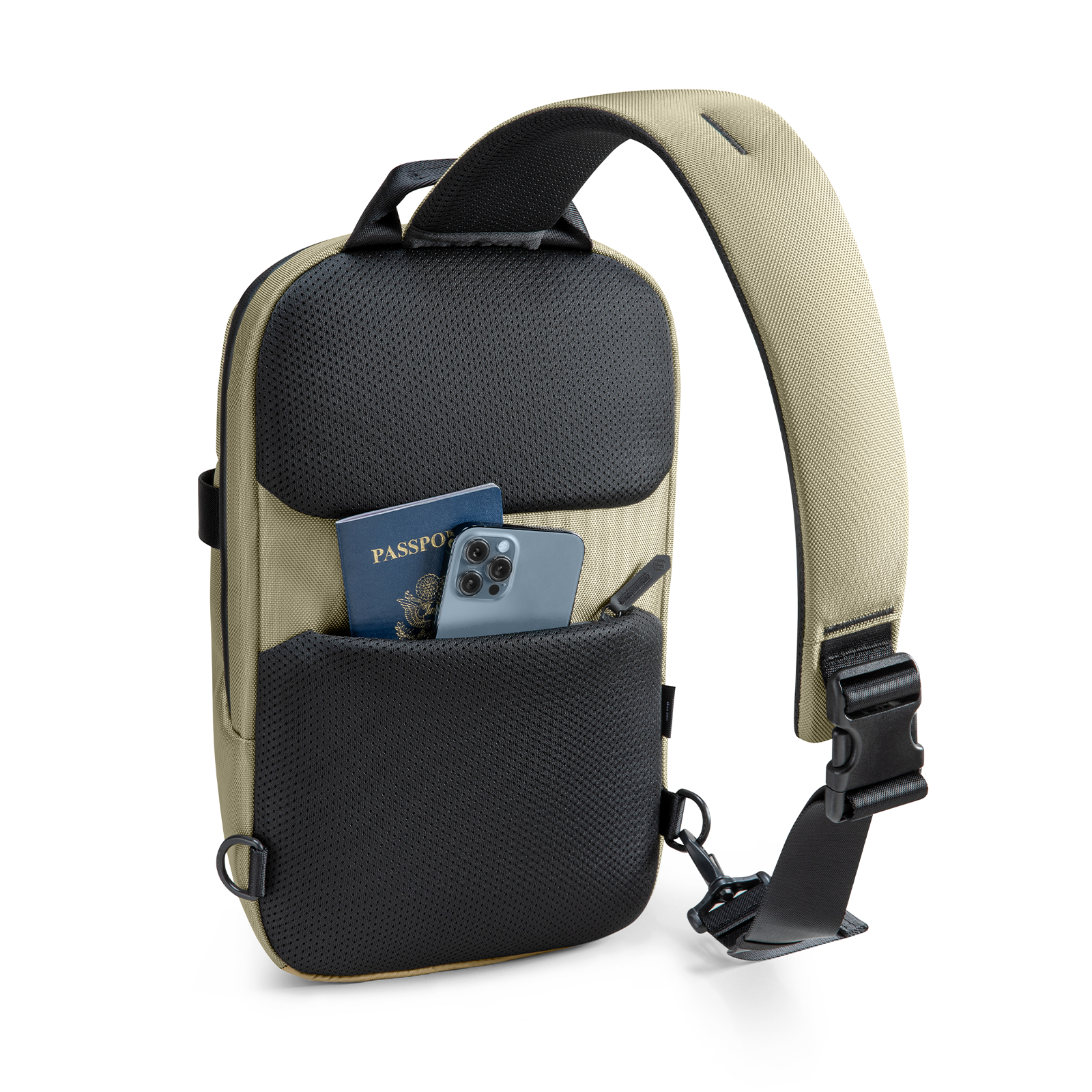 tomtoc-navigator-t24-sling-bag-7l-khaki-ykk-rei-verschl-sse-wasserabweisend image 4