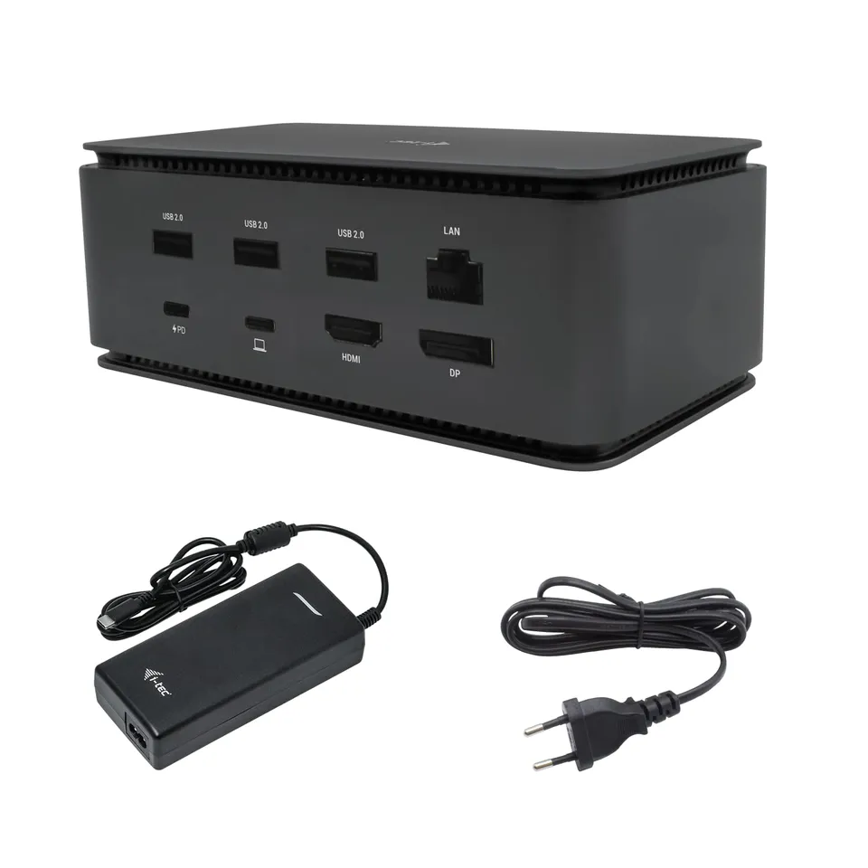 i-tec-usb-4-dockingstation-mit-80-w-stromversorgung-2x4k-1x8k-displayport-hdmi-g image 1