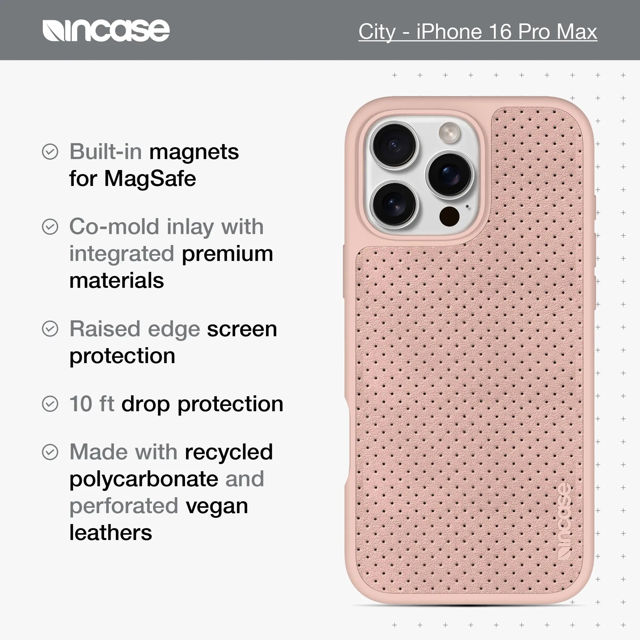 incase-city-case-mit-magsafe-f-r-iphone-16-pro-max-perforiertes-veganes-leder-le image 3