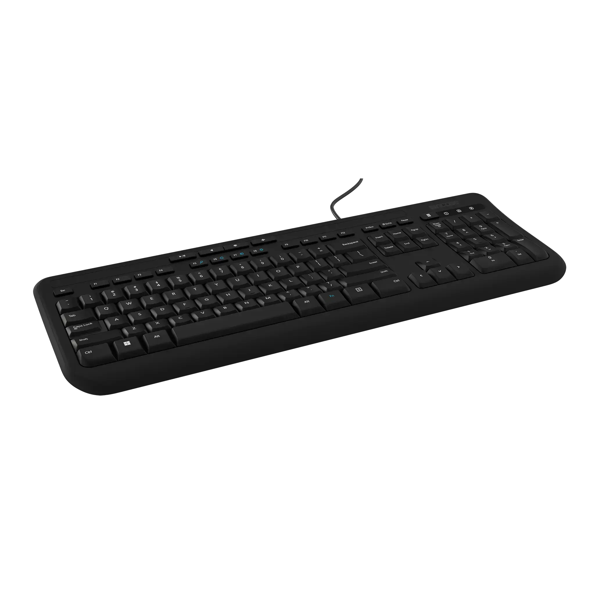 incase-designed-by-microsoft-wired-keyboard-600-kabelgebundene-tastatur-schwarz image 6