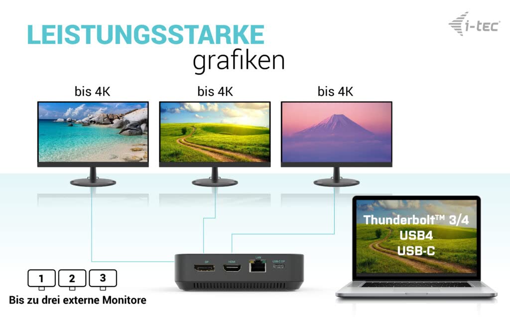 i-tec-usb-c-hdmi-dual-dp-docking-station-mit-power-delivery-100-w image 5