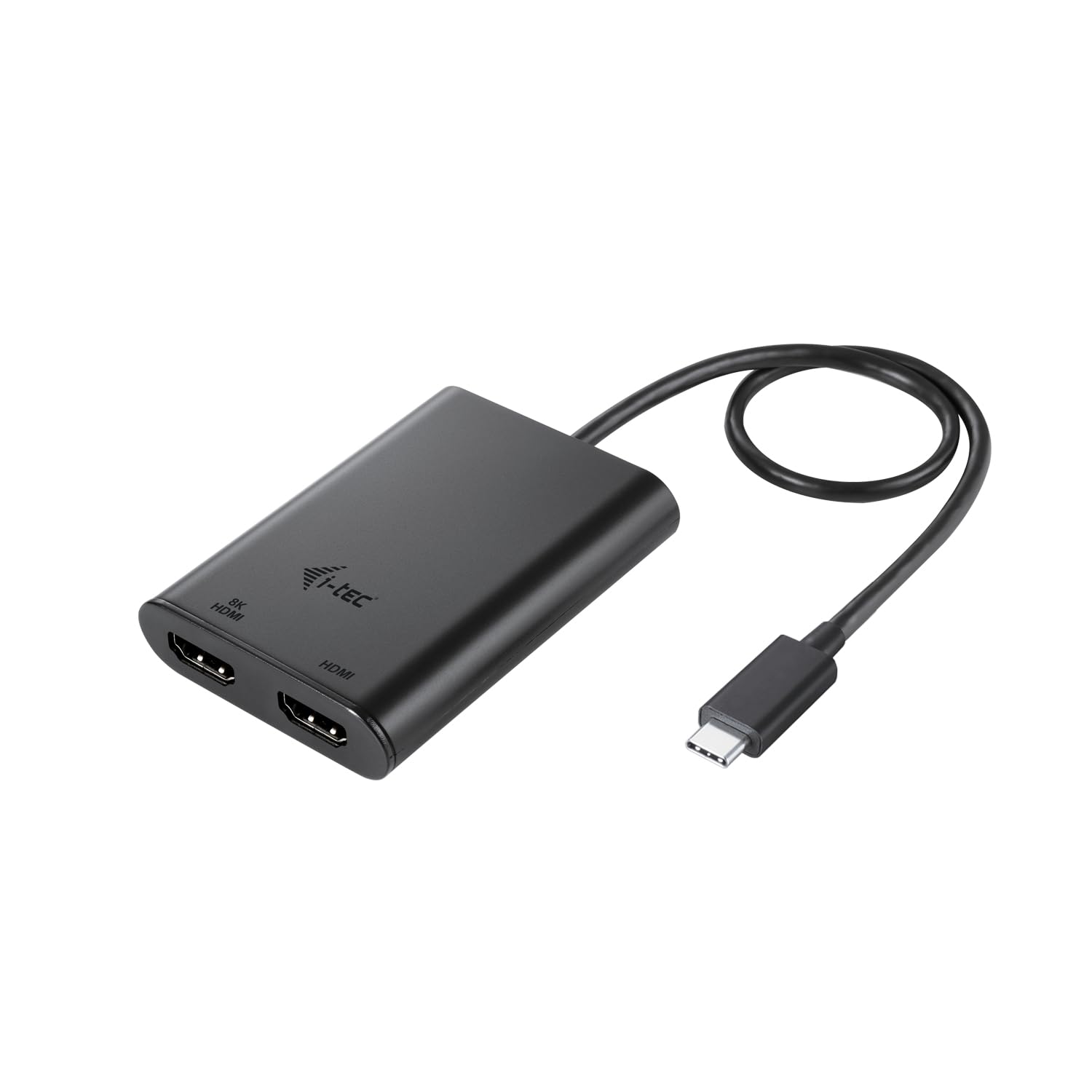i-tec-hdmi-adapter-c31dual4k60hdmi-schwarz-usb-c-auf-hdmi-8k-unterst-tzung image 1