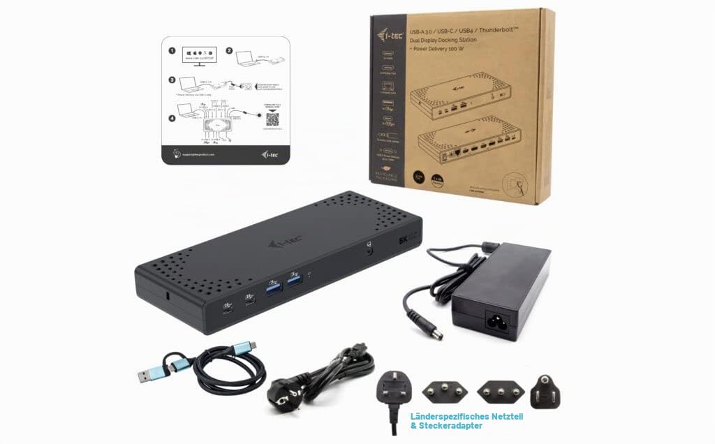 i-tec-usb-3-0-usb-c-thunderbolt-3-dual-display-docking-station-gen2-mit-100w-pow image 8
