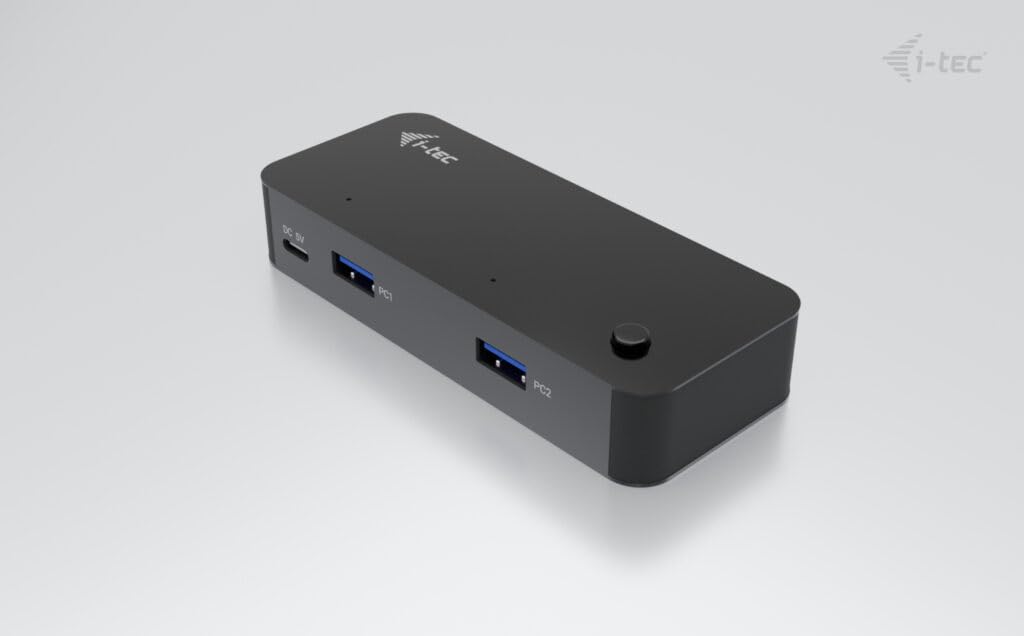 i-tec-usb-c-kvm-hub-2x-usb-c-3-2-6-anschl-sse-5-gbit-s image 3