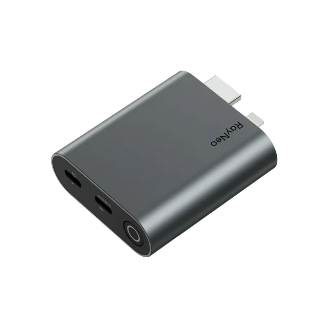 rayneo-hdmi-adapter-f-r-ar-brillen-4k-30hz-mit-lade-funktion-f-r-hdmi-und-lightn image 1