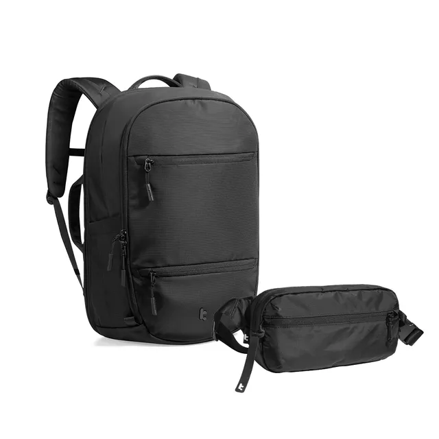 tomtoc-urban-carry-duo-urbanex-t77-laptop-backpack-32l-aviator-t33-chest-bag-3-5 image 1