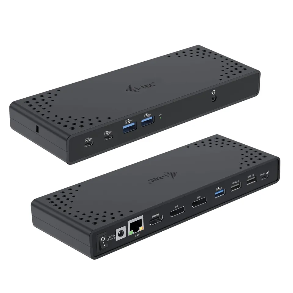 i-tec-usb-c-tripledock-pd-100w-dockingstation-3x-display-gigabit-ethernet-usb-c image 1
