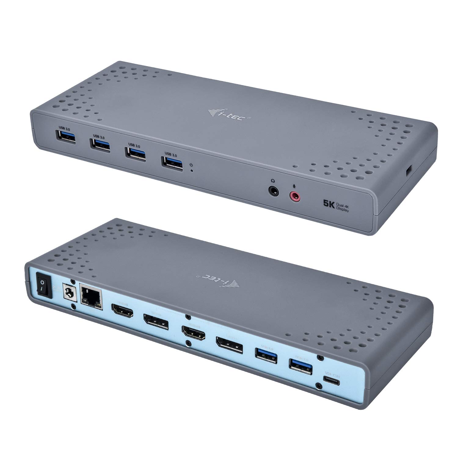 i-tec-usb-c-a-4k-dual-display-docking-station-2x-hdmi-2x-displayport-5k-unterst- image 1