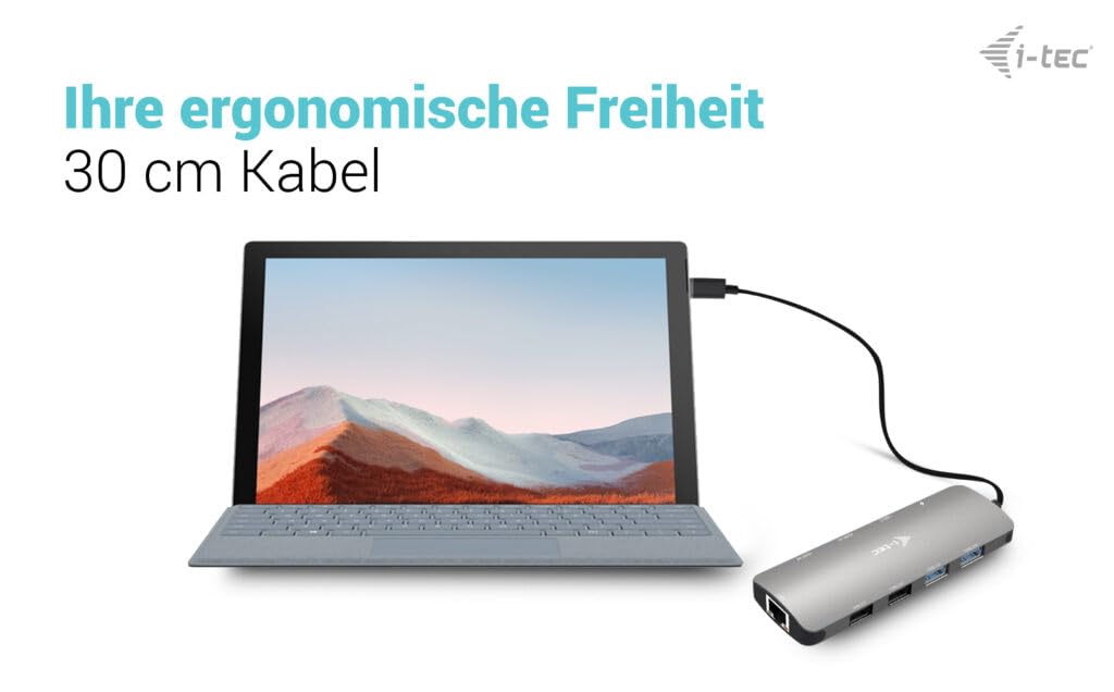i-tec-usb-c-metal-nano-2x-hdmi-docking-station-pd-100w image 5