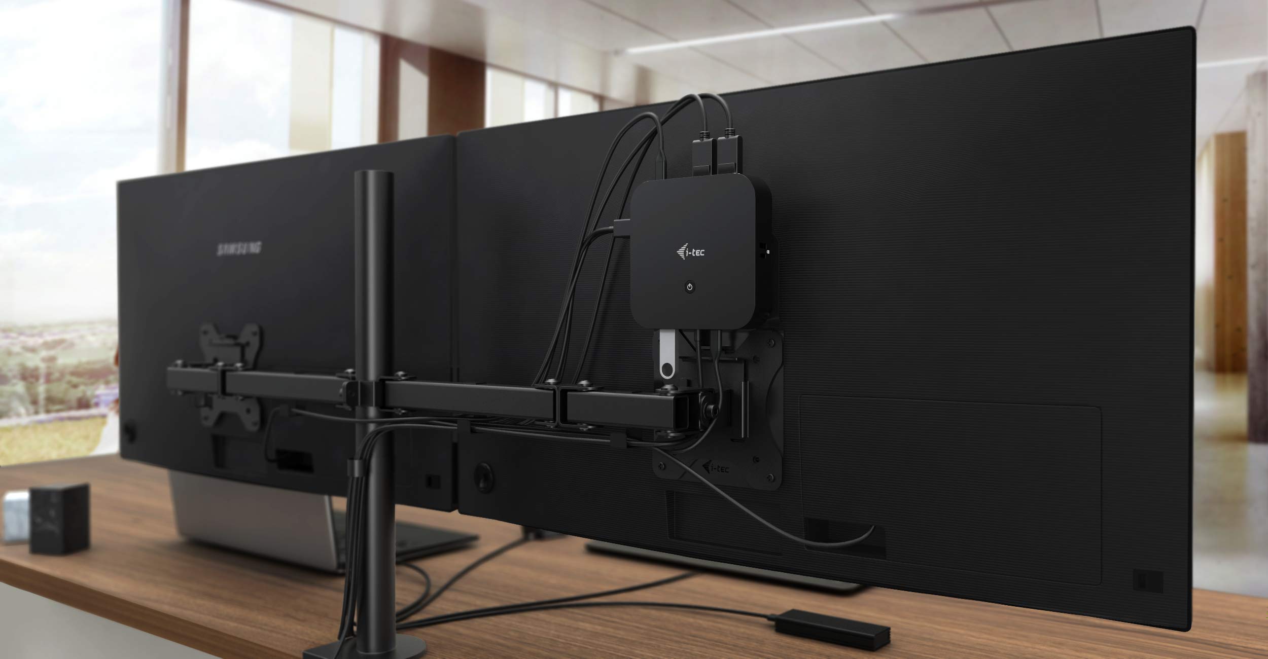 i-tec-usb-c-dockingstation-2x4k-dual-displayport-dock-mit-3x-usb-3-0-glan-und-au image 8