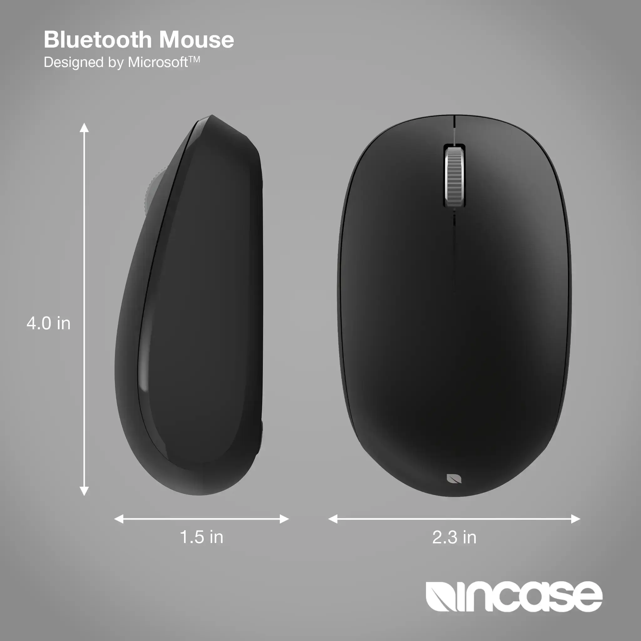 incase-designed-by-microsoft-bluetooth-mouse-kompakte-maus-mit-12-monaten-batter image 4