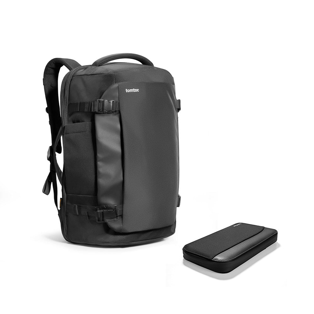 tomtoc-flight-ready-travel-set-navigator-t66-rucksack-38-40-l-navigator-t03-reis image 1