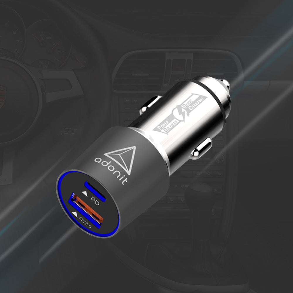 adonit-fast-car-charger-24w-usb-c-auto-ladeger-t image 2