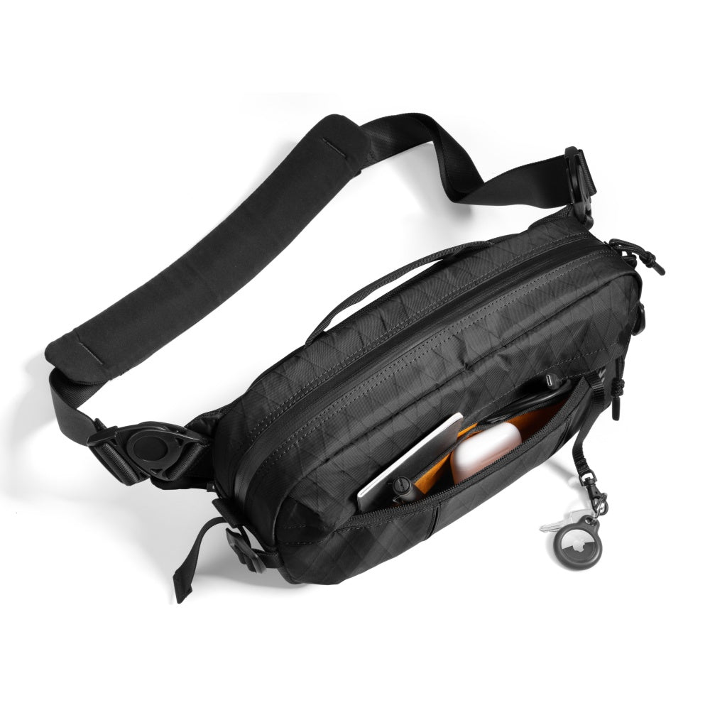 tomtoc-wander-t26-x-pac-daily-sling-bag-schwarz-orange-8-3-tablet-fach image 6