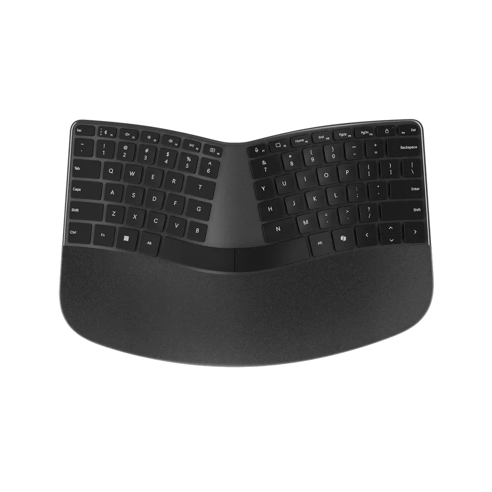 incase-designed-by-microsoft-compact-ergonomic-keyboard-ergonomische-bluetooth-t image 1