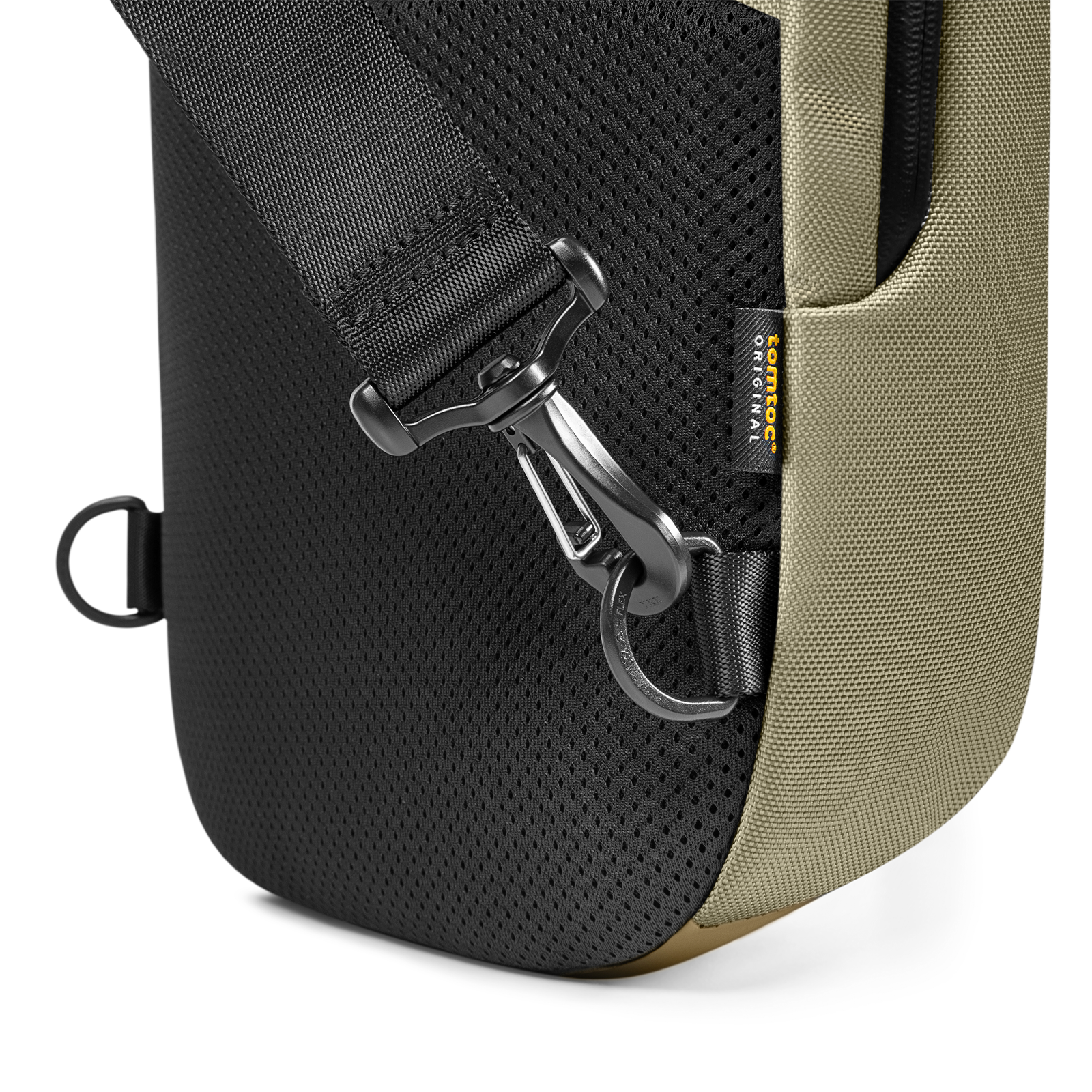 tomtoc-navigator-t24-sling-bag-7l-khaki-ykk-rei-verschl-sse-wasserabweisend image 6