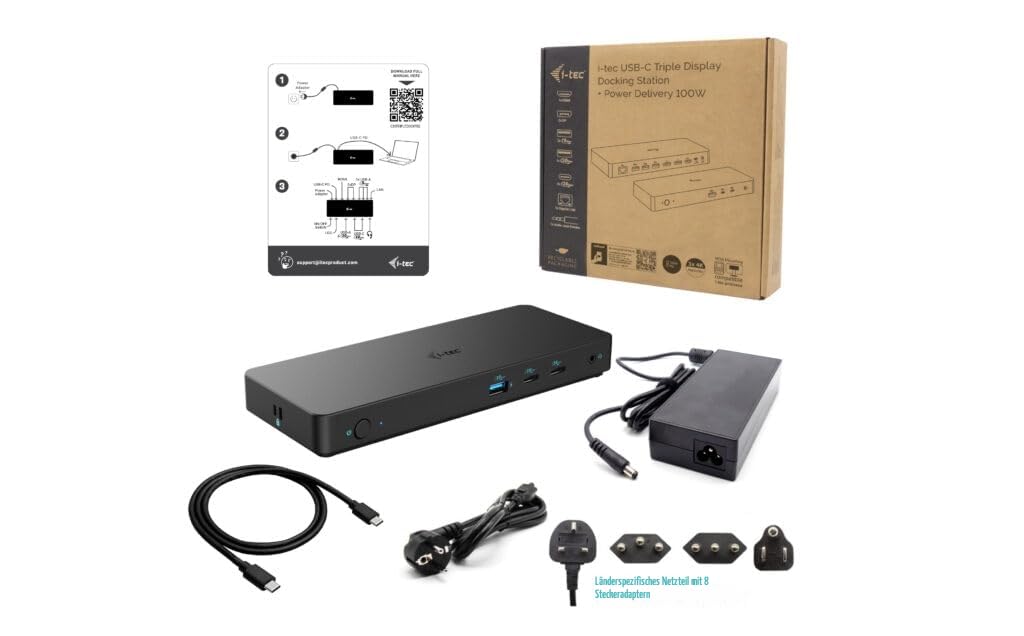 i-tec-usb-c-triple-display-docking-station-gen-2-pro-mit-100-w-stromversorgung-2 image 8