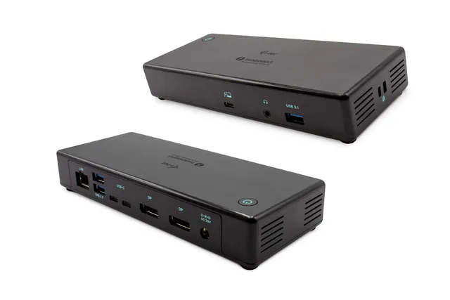 i-tec-thunderbolt-3-usb-c-dockingstation-2x4k-1x8k-mit-85w-stromversorgung-2x-di image 1