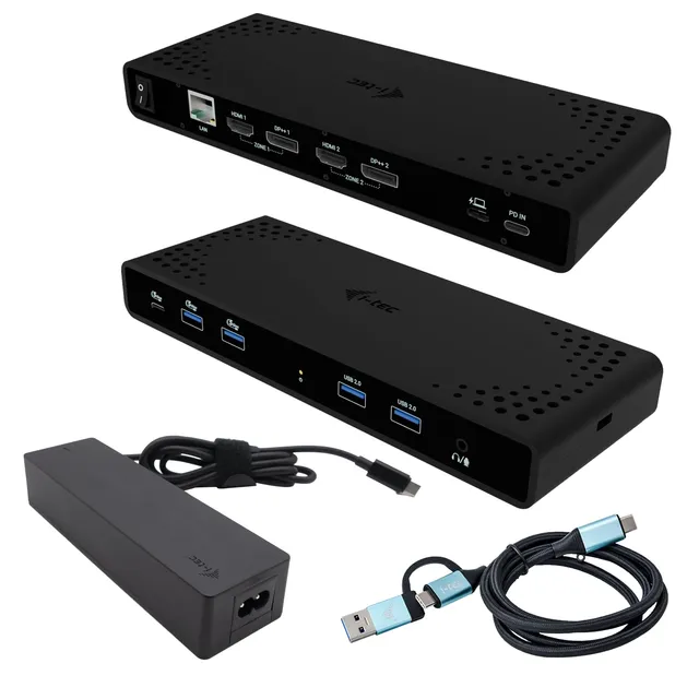 i-tec-universelle-dockingstation-dual-4k-display-mit-85w-power-delivery-2x-displ image 1