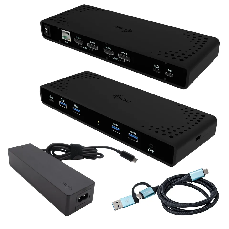 i-tec-universelle-dockingstation-dual-4k-display-mit-85w-power-delivery-2x-displ image 1