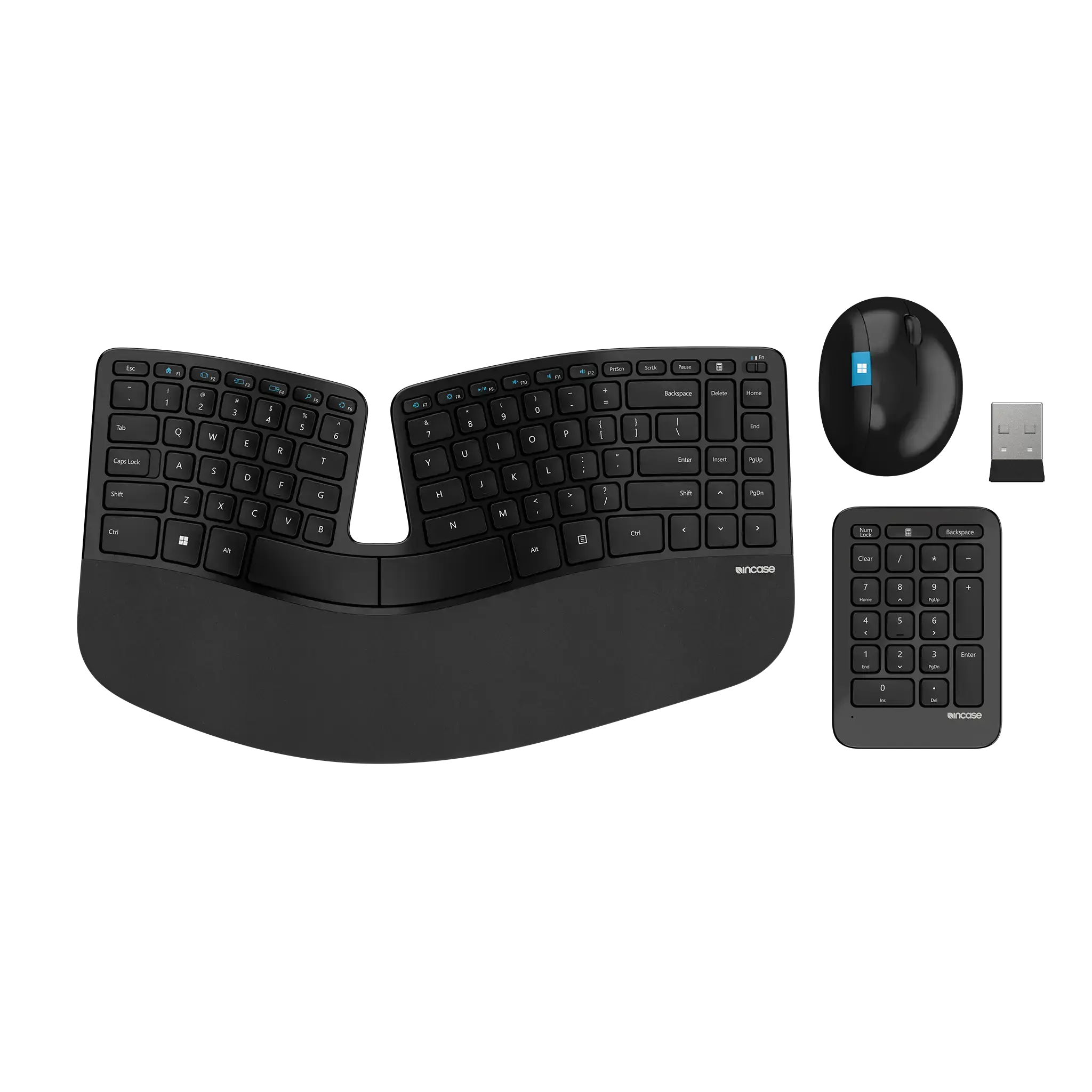 incase-designed-by-microsoft-sculpt-ergonomic-desktop-ergonomisches-tastatur-mau image 1