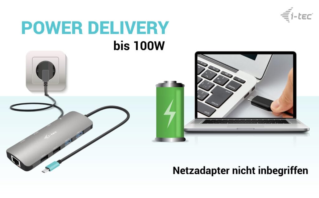 i-tec-usb-c-metal-nano-2x-hdmi-docking-station-pd-100w image 7