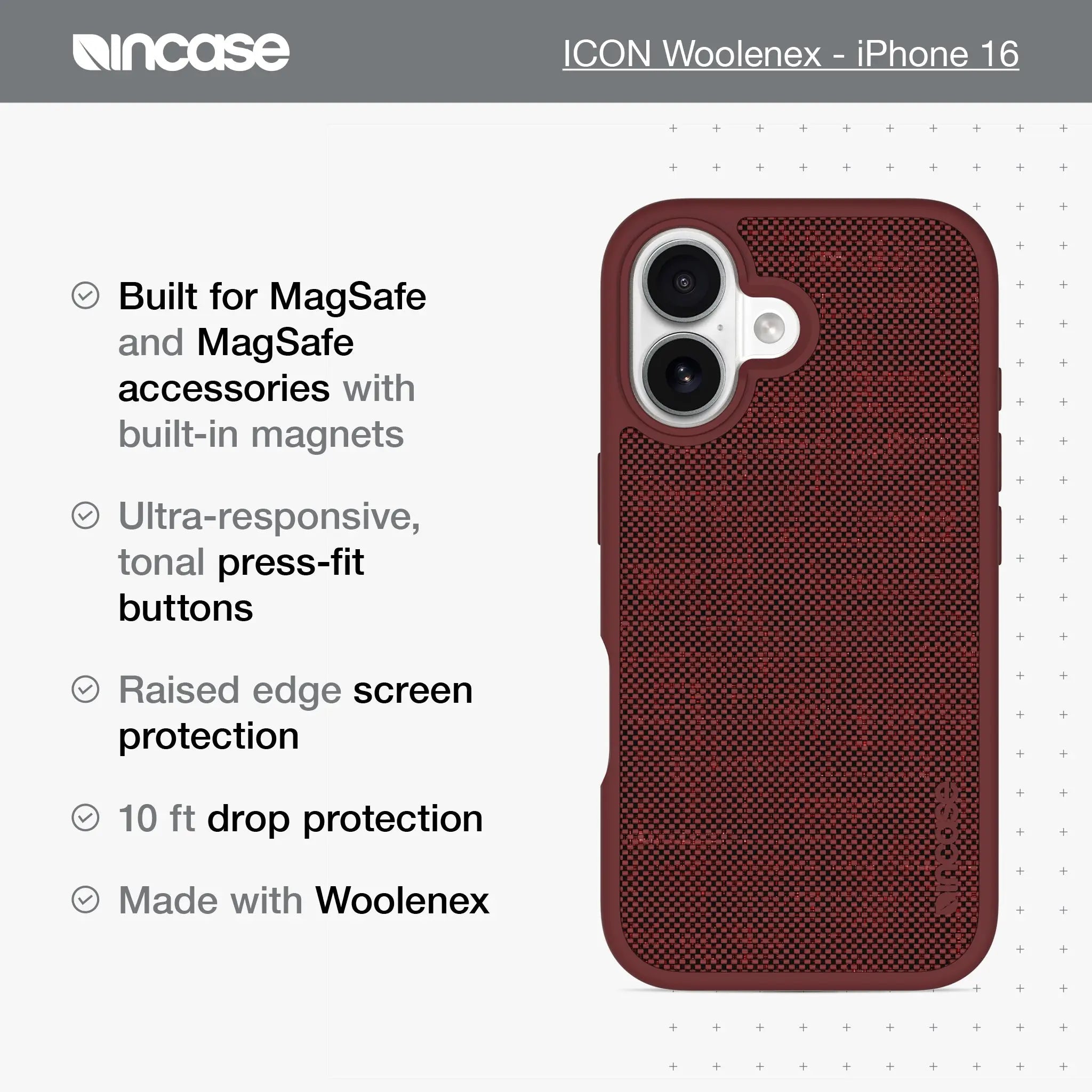 incase-icon-case-mit-magsafe-f-r-iphone-16-woolenex-h-lle-mit-10-fu-sturzschutz image 3