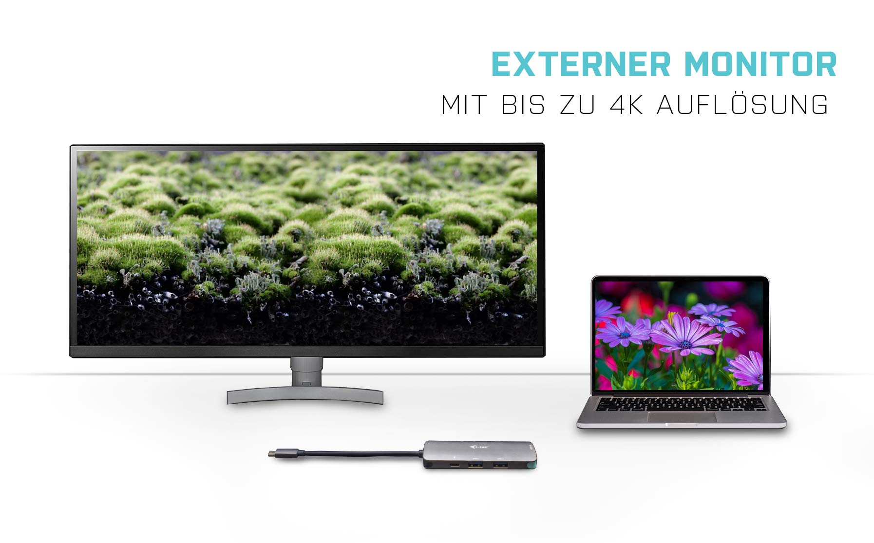 i-tec-usb-c-4k-metall-nano-docking-station-1x-hdmi-1x-glan-3x-usb-3-0-1x-sd-micr image 3