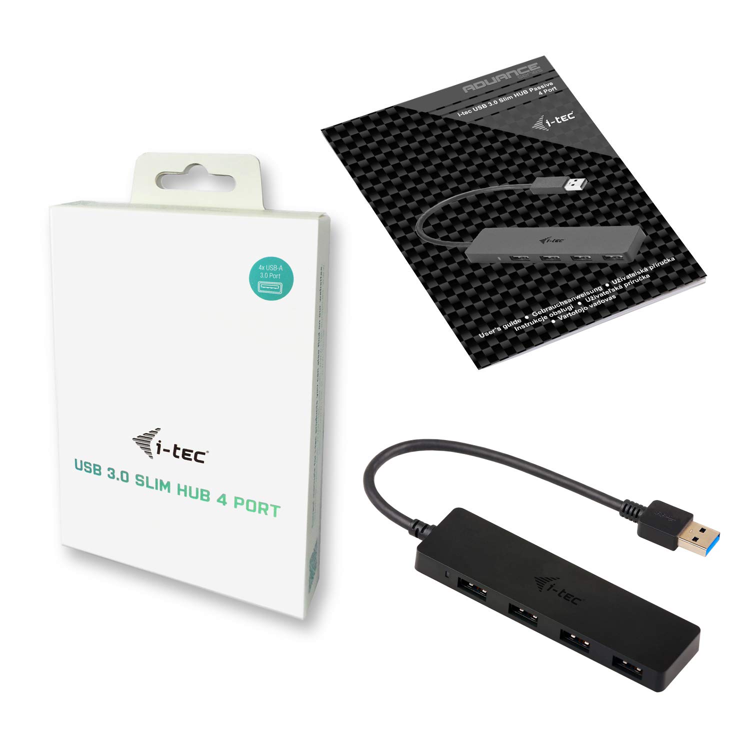 i-tec-usb-3-0-slim-passive-hub-4-port-ohne-netzadapter-f-r-notebook-ultrabook-ta image 8
