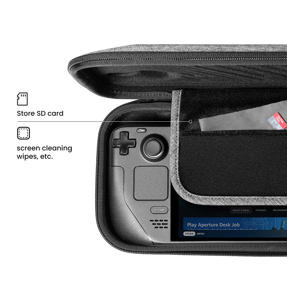 tomtoc-fancycase-g38-hard-shell-case-f-r-steam-deck-steam-deck-oled-splash-proof image 5