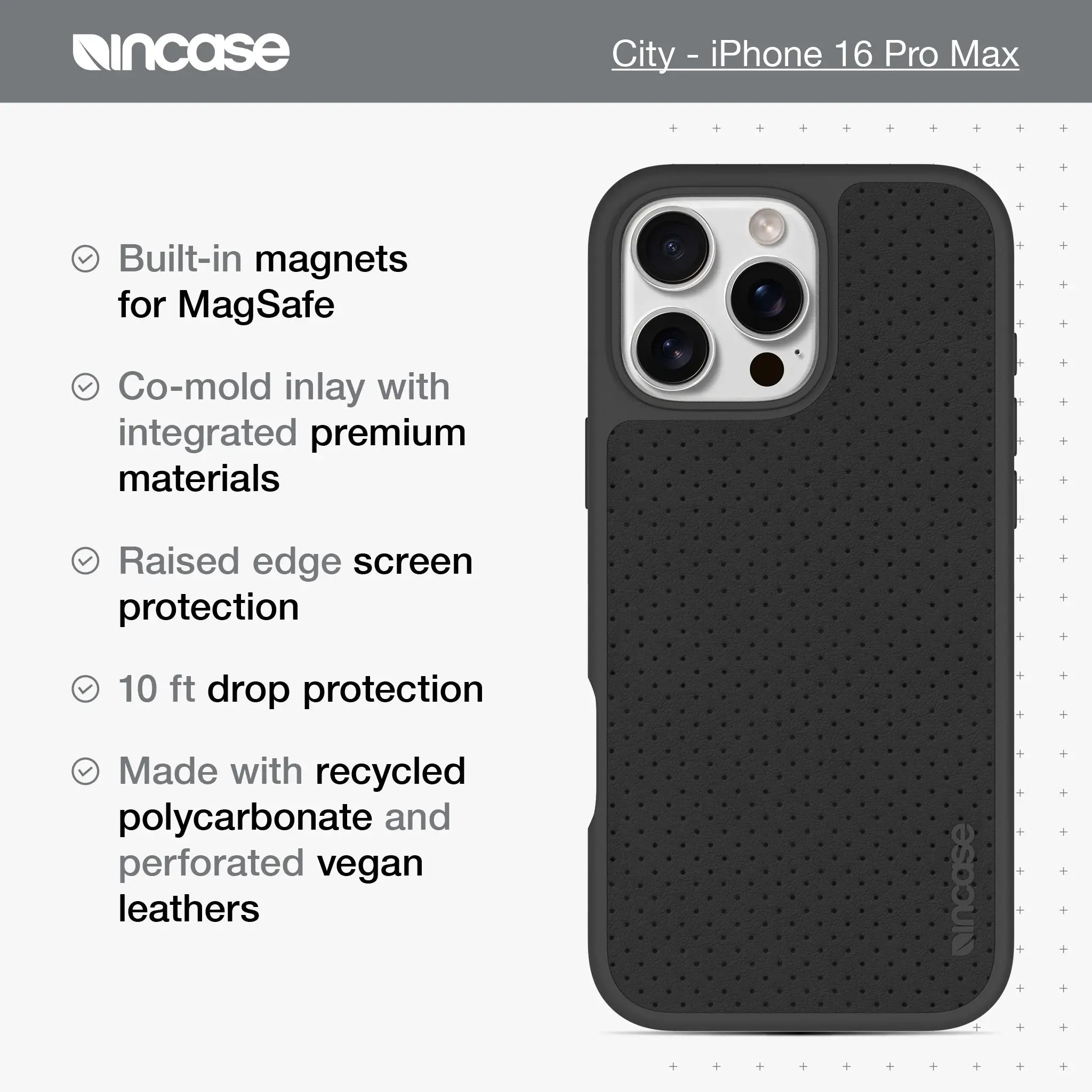 incase-city-case-mit-magsafe-f-r-iphone-16-pro-max-perforiertes-veganes-leder-le image 6