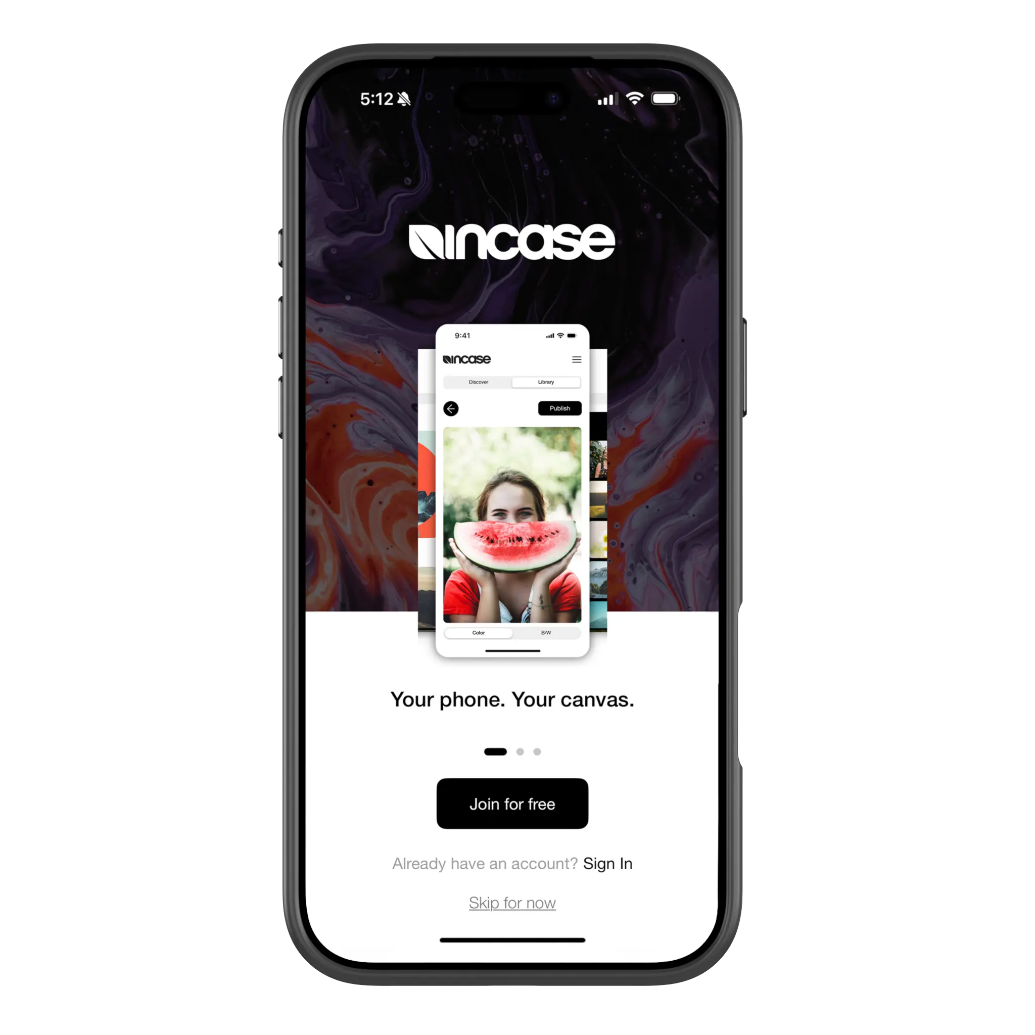 incase-my-flip-screen-case-f-r-iphone-17-pro-max-e-ink-display-nfc-magsafe-schwa image 5