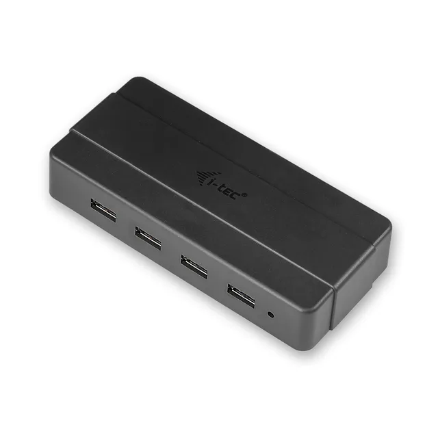 i-tec-usb-3-0-hub-mit-4-ports-und-netzteil-5-gbps-schnellladen-bc-1-2 image 1