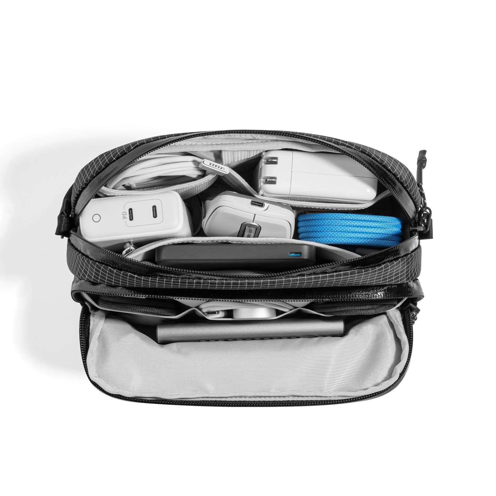 tomtoc-light-t12-electronic-accessory-pouch-pro-1-8-l-organizer-tasche-aus-pfc-f image 2