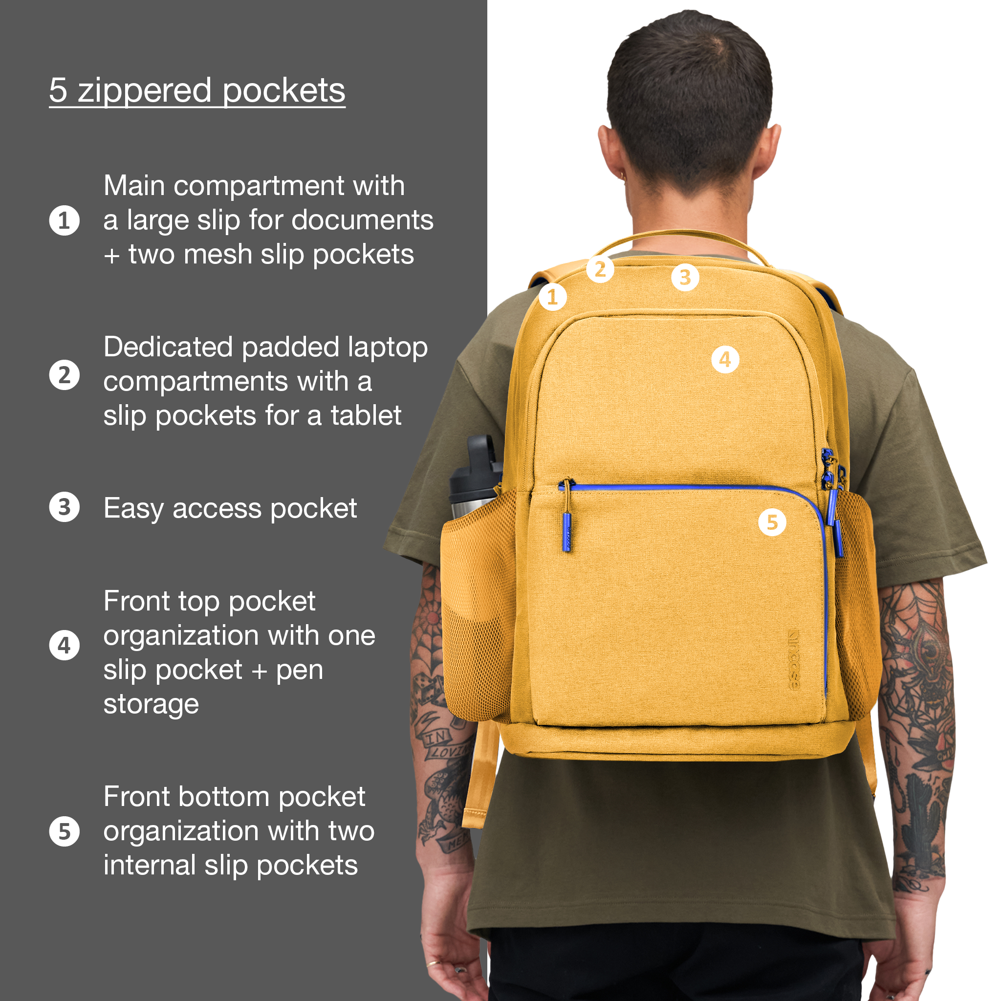 incase-facet-backpack-25l-leichter-rucksack-mit-quick-release-strap image 3