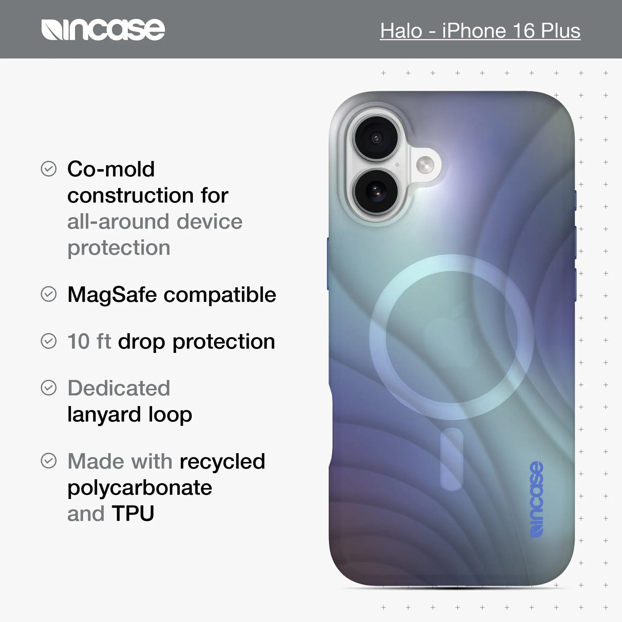 incase-halo-case-mit-magsafe-f-r-iphone-16-plus-hydro-dip-design-10-ft-sturzschu image 7